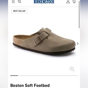 Boston Birkenstock Taupe